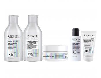 Sada pro po�kozen� vlasy a rozt�epen� kone�ky Redken Acidic Bonding Concentrate + �ampon 75 ml a p��e 50 ml zdarma