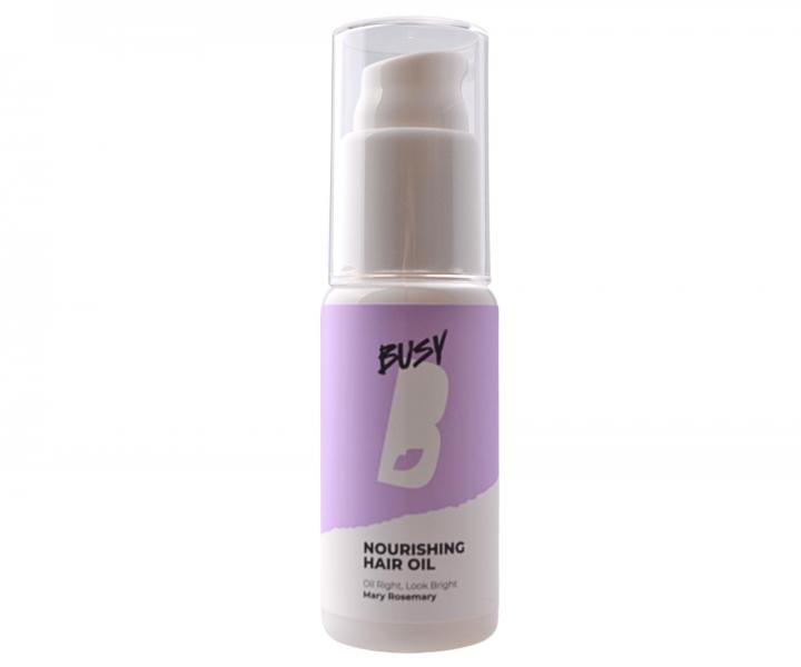 Vy�ivuj�c� olej pro such� a po�kozen� vlasy BusyB Nourishing Hair Oil Mary Rosemary - 50 ml