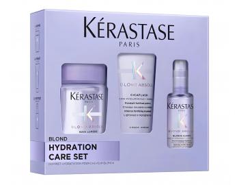 D�rkov� cestovn� sada pro blond vlasy K�rastase Blond Absolu Hydration Care Set