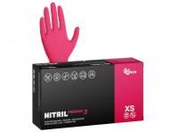 Silné nitrilové rukavice Espeon Nitril Premium 3 - 100 ks, červené