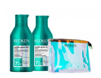 Sada pro hustotu a objem jemn�ch, zplihl�ch a norm�ln�ch vlas� Redken Acidic Grow Full System - �ampon + p��e + ta�ti�ka zdarma