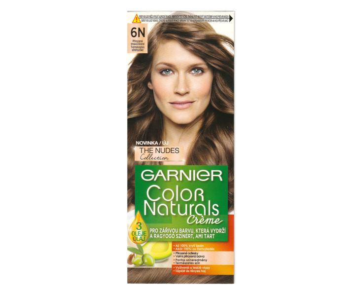 Permanentn barva Garnier Color Naturals 6N pirozen tmav blond