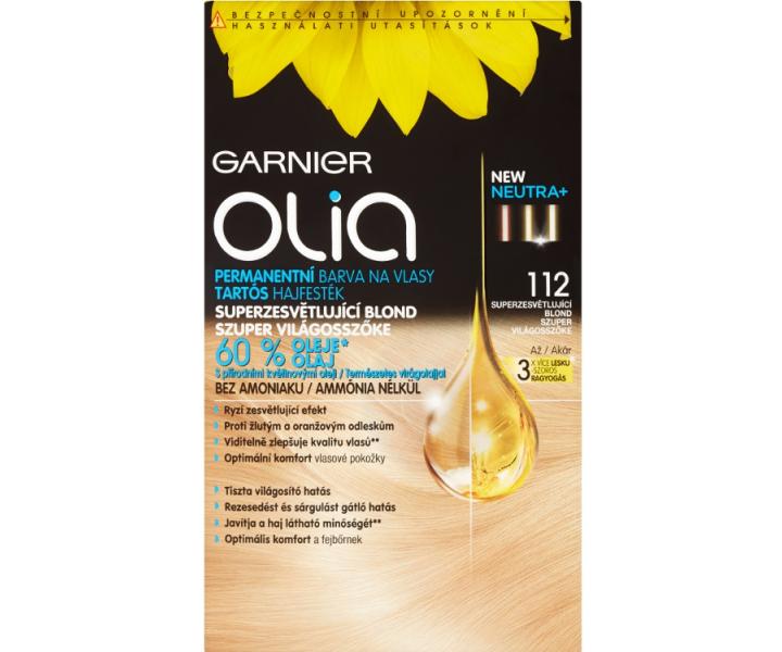 Zesvtlujc olejov barva Garnier Olia 112 superzesvtlujc blond