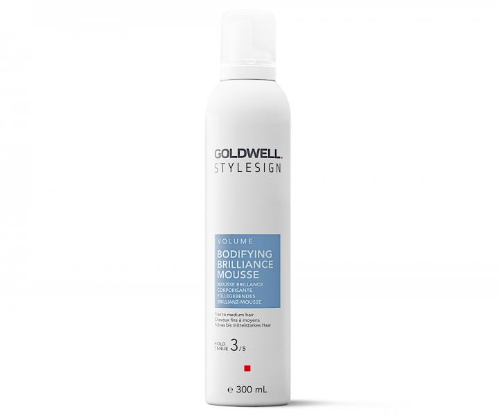 Pěnové tužidlo pro objem a lesk vlasů Goldwell Stylesign Volume Bodifying Brilliance Mouse - 300 ml