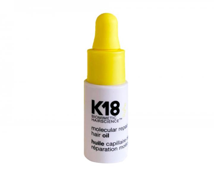 Sada pro ochranu a výživu vlasů K18 Damage Shield + suchý olej proti krepatění vlasů 4 ml zdarma