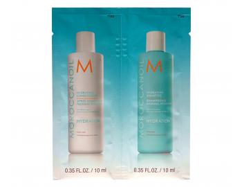 Šampon a kondicionér pro hydrataci vlasů Moroccanoil Hydration - 2 x 10 ml