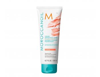 Tónující maska na vlasy Moroccanoil Color Depositing - Coral, 200 ml
