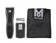 Cestovn planetov holc strojek Moser Mobile Shaver 3615-0051 - ern
