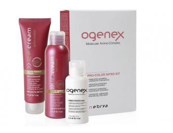 Sada Ogenex pro zdokonalení barvy Inebrya Pro-Color - prasklé víčko šamponu