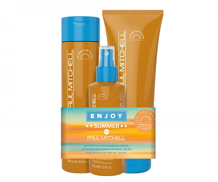 Sada pro ochranu vlasů před sluncem Paul Mitchell Sun Trio