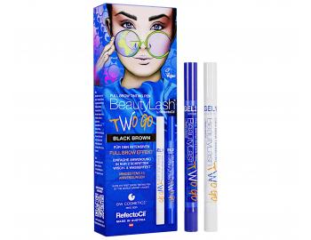 Barvicí pero na obočí RefectoCil BeautyLash Two Go Black Brown - černo hnědá