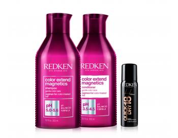 Sada pro zářivou barvu vlasů Redken Color Extend Magnetics + lak na vlasy zdarma