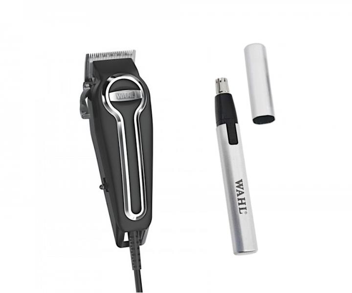 Set strojku na vlasy Wahl Elite Pro 79602-201 a zastihovae chloupk Micro GroomsMan 3214-0470