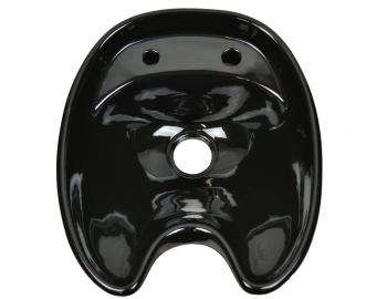 Umyvadlo pro mycí box, Detail DHS-0325b - keramické, černé