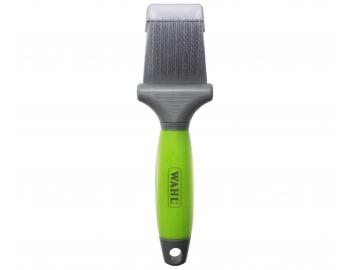Oboustranný plochý kartáč na zvířecí srst Wahl Premium Slicker Brush - flexibilní