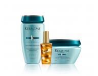 Sada pro poškozené vlasy Kérastase Architecte + olej Kérastase Elixir Ultime 50 ml ZDARMA