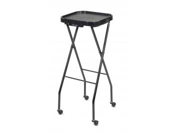 Kadeřnický odkládací stolek Original Best Buy - černý, čtvercový