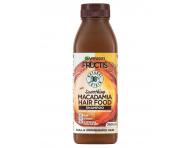 Uhlazujc ampon pro nepoddajn vlasy Garnier Fructis Macadamia Hair Food - 350 ml