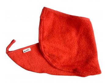 Turban na vlasy MaryBerry Red Couture - červený