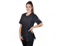 Kadenick tunika na zip Crazy Scissors - ern, XL