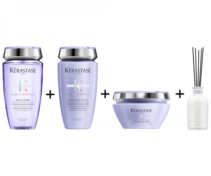 Sada K�rastase Blond Absolu II. - �ampon + �ampon + maska + interi�rov� parf�m ZDARMA
