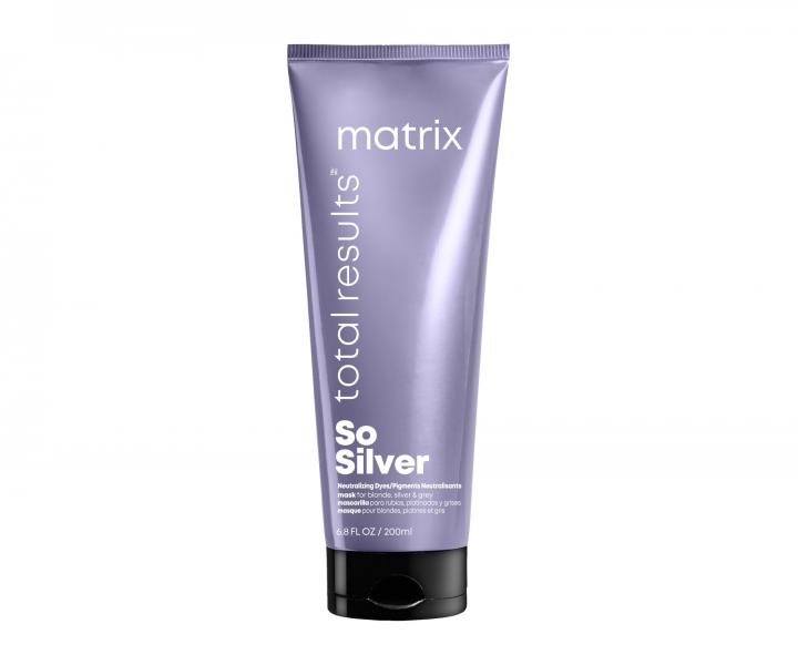 Maska pro blond a melrovan vlasy Matrix So Silver - 200 ml
