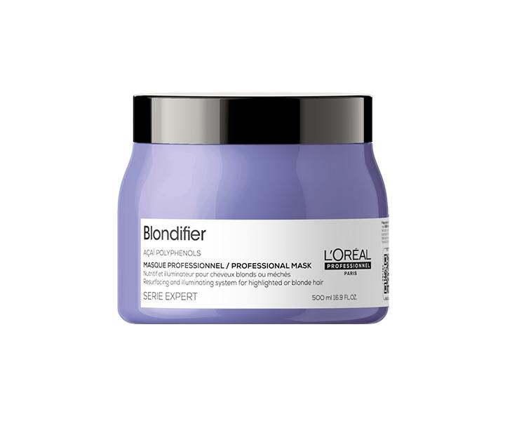 Rozjasňující maska pro všechny blond vlasy Loréal Professionnel Serie Expert Blondifier - 500 ml
