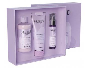 Dárková sada pro rozjasnění blond vlasů Inebrya Blondesse Blonde Miracle