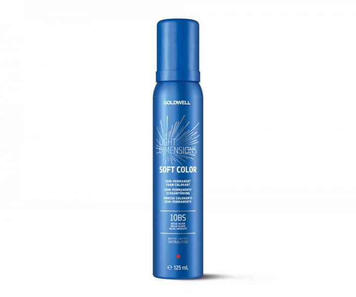 Pnov peliv na vlasy Goldwell Light Dimensions Soft Color 125 ml - 10BS bovo stbrn blond