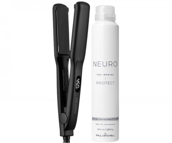 Profesion�ln� �ehli�ka na vlasy Paul Mitchell Neuro Smooth 1,25" Straightening & Styling Iron + termoochrann� lak zdarma