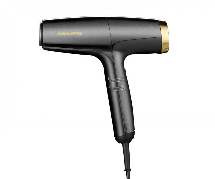 Profesionální fén na vlasy BaByliss Pro Falco BAB8550E Gold - 2000 W, černo-zlatý