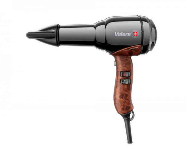 Profesionální fén s ionizátorem Valera Professional Swiss Steel Master - 2100 W, černý chromový