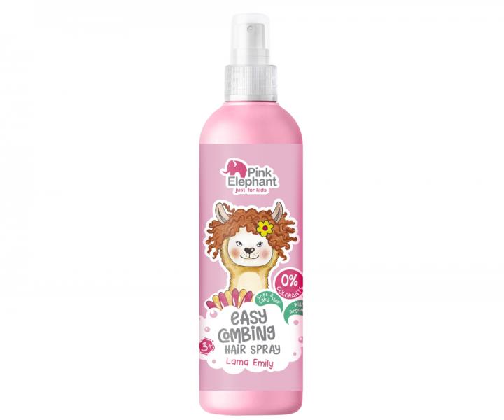 Dětský kondicionér ve spreji Pink Elephant Lama Emily - 150 ml
