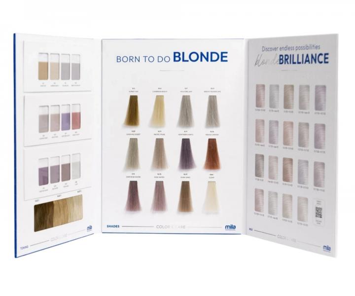 Vlasov vzornk toner Mila Professional Blonde Brilliance