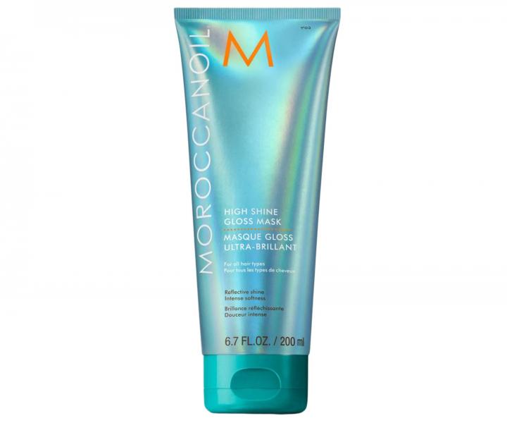 Revitalizační maska pro intenzivní lesk vlasů Moroccanoil High Shine Gloss Mask - 200 ml