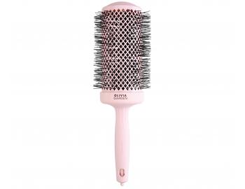 Kulatý foukací kartáč na vlasy Olivia Garden Expert Blowout Speed XL Pastel Pink - 65 mm