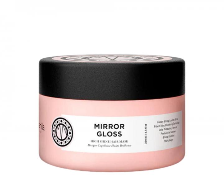Vy�ivuj�c� maska pro z��iv� lesk a uhlazen� vlas� Maria Nila Mirror Gloss High Shine Hair Mask - 250 ml