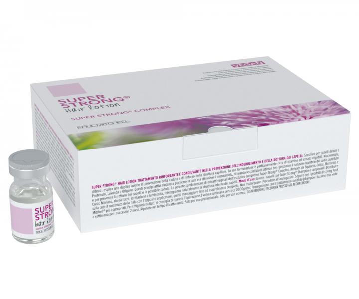 Ampulky pro poškozené vlasy Super Strong Paul Mitchell - 12 x 6 ml