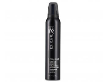 Barevn� p�nov� tu�idlo Black Mousse Color - 200 ml, tmav� hn�d�