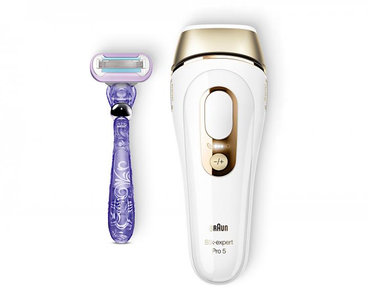 IPL epilátor Braun Silk-expert Pro 5 - PL5147 + holicí strojek Venus Extra Smooth zdarma