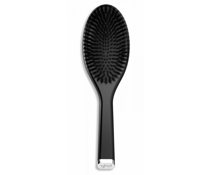 Oválný kartáč na vlasy GHD Oval Dressing Brush - 255 x 70 mm, černý