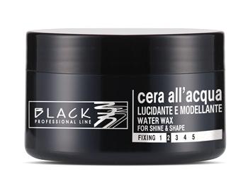 Vosk na vlasy pro mokrý vzhled Black Water Wax - 100 ml