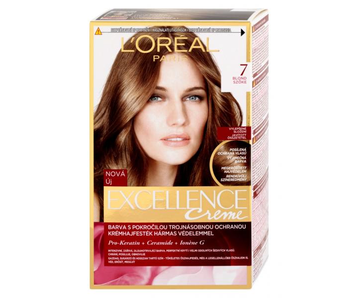 Permanentn barva Loral Excellence 7 blond