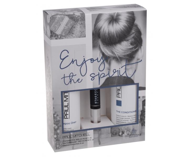 Dárková sada pro jemné vlasy Paul Mitchell Original Enjoy The Spirit