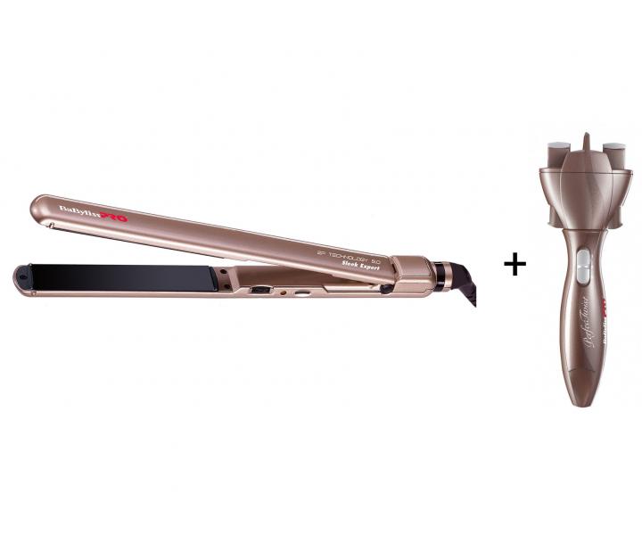 Žehlička BaByliss Pro EP Technology 5.0 + Copánkovač BaByliss Pro Perfect Twist BAB1100E zdarma