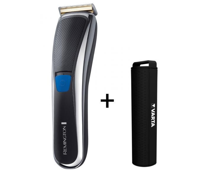 Zastřihovač vlasů Remington Precision Cut Titanium Plus HC5705GP + Powerbank Varta zdarma