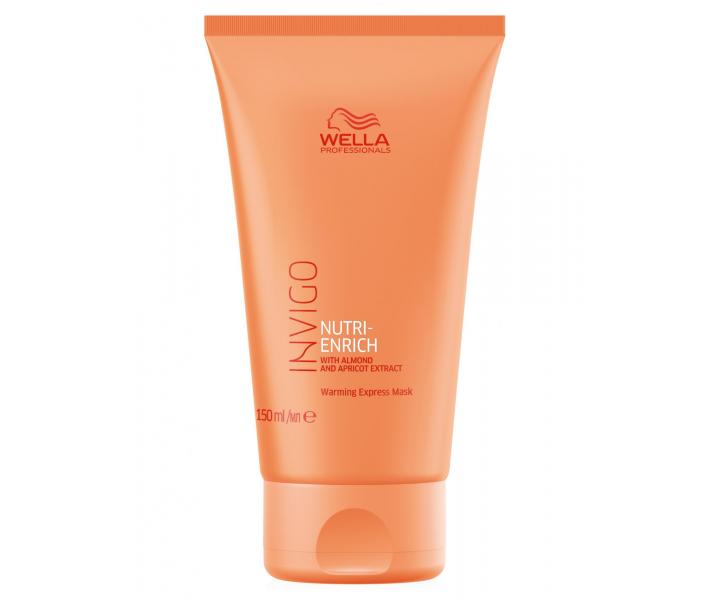 Samozahřívací maska pro suché vlasy Wella Invigo Nutri-Enrich Warming Express Mask - 150 ml