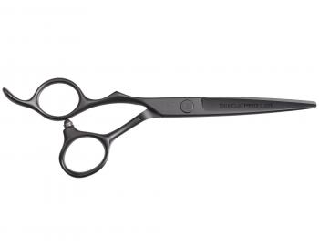 Kadeřnické nůžky pro leváky Olivia Garden SilkCut Pro Matt Black - 5,75"