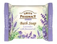 Toaletn mdlo na ruce s levandul a lnnm olejem Green Pharmacy Lavender - 100 g
