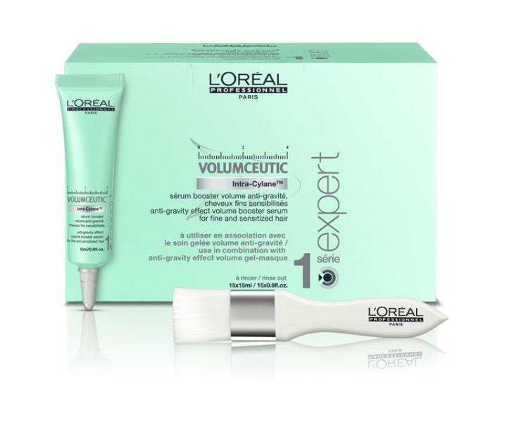 Sérum Loréal Volumceutic pro objem jemných vlasů - 15x15 ml